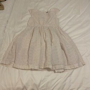 White Eyelet Dress